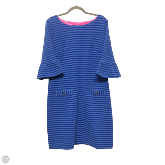 Dress Designer By Lilly Pulitzer In Blue, Size: L
