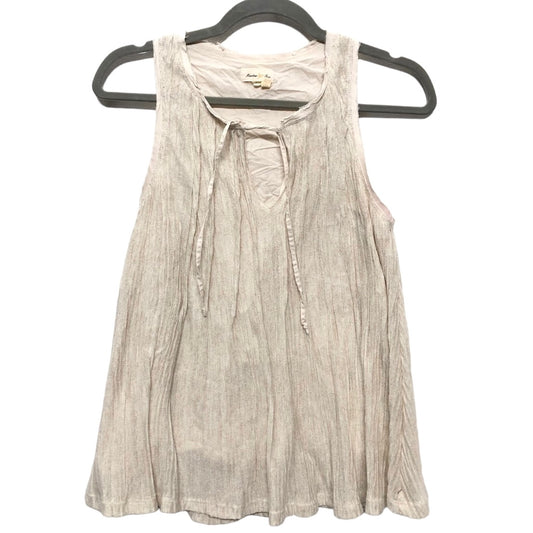 Blouse Sleeveless By Meadow Rue  Size: Xs