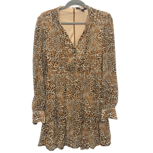 Leopard Print Dress Casual Short Hyfve, Size S