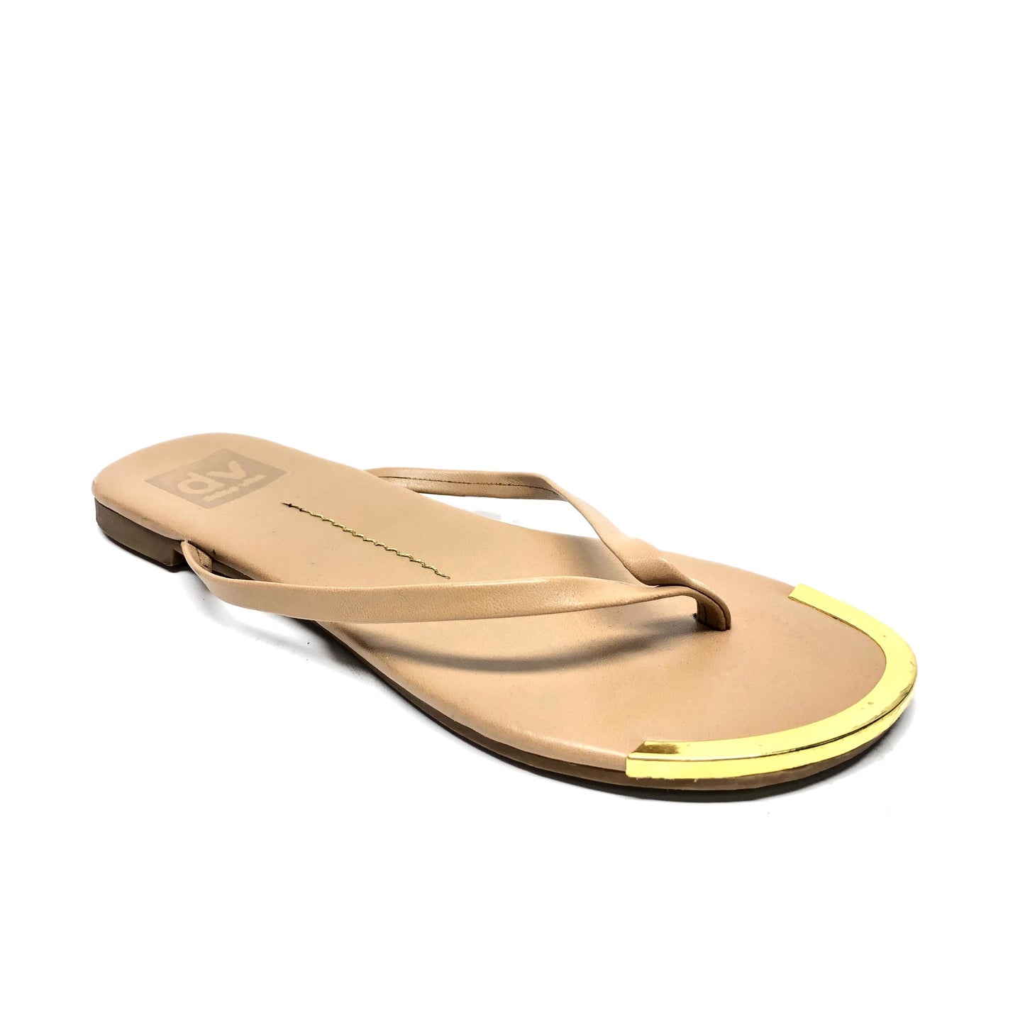 Tan Sandals Flats Dolce Vita, Size 5.5