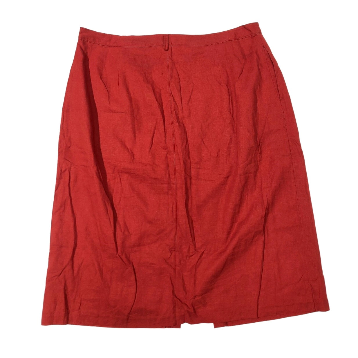 Red Skirt Midi Banana Republic, Size 20