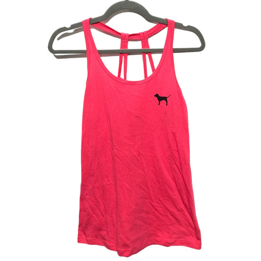 Pink Athletic Tank Top Pink, Size Xs