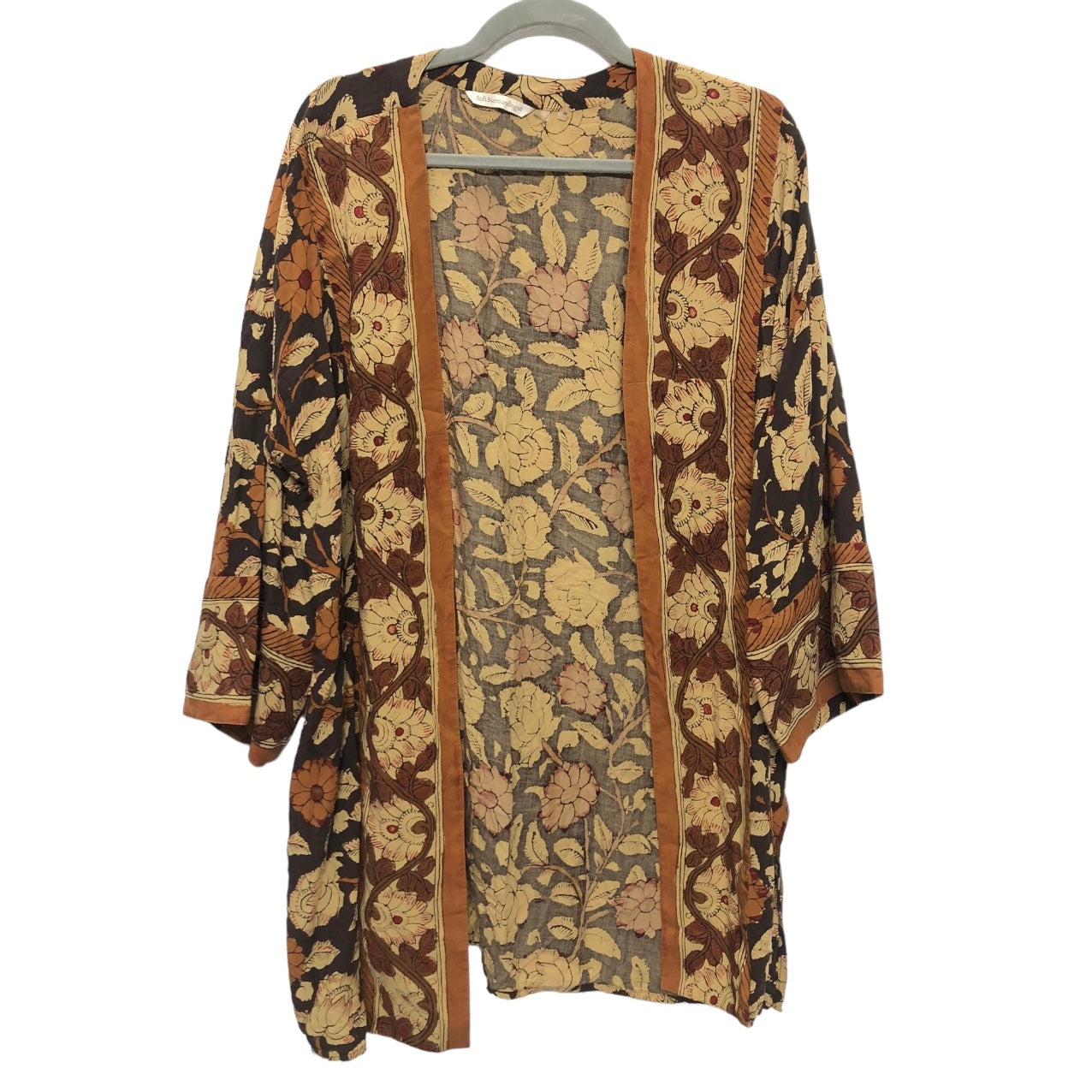 Brown Kimono Soft Surroundings, Size M