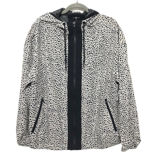 Leopard Print Jacket Windbreaker Lou And Grey, Size L