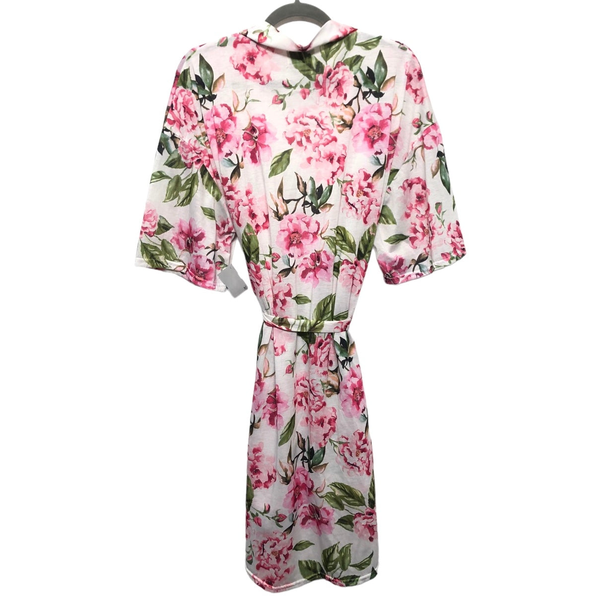 Pink & White Kimono Show Me Your Mumu, Size Os