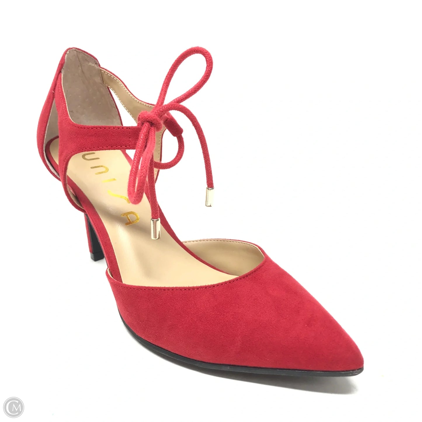 Shoes Heels Stiletto By Unisa In Red, Size: 6.5