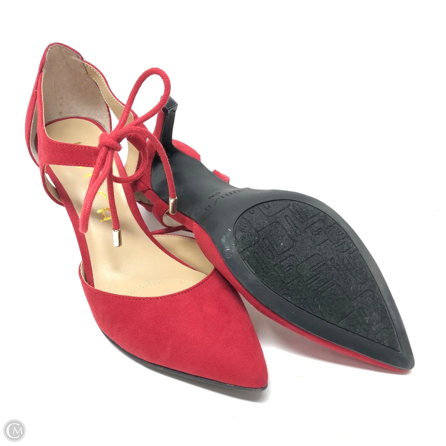 Shoes Heels Stiletto By Unisa In Red, Size: 6.5