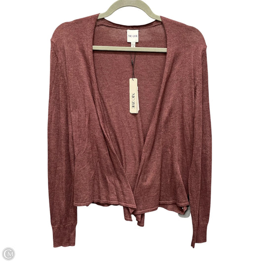 Cardigan By Nic + Zoe In Brown, Size: S
