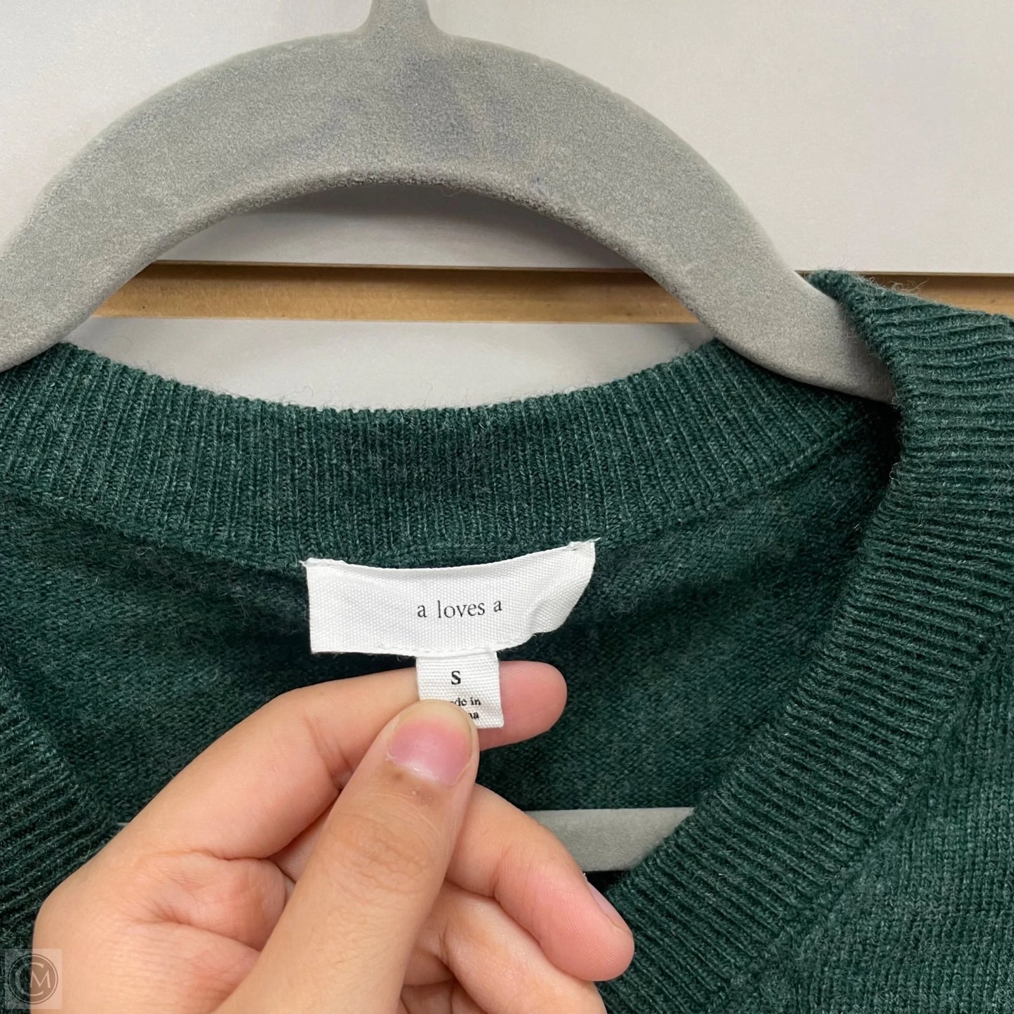Sweater By A Loves A In Green, Size: S