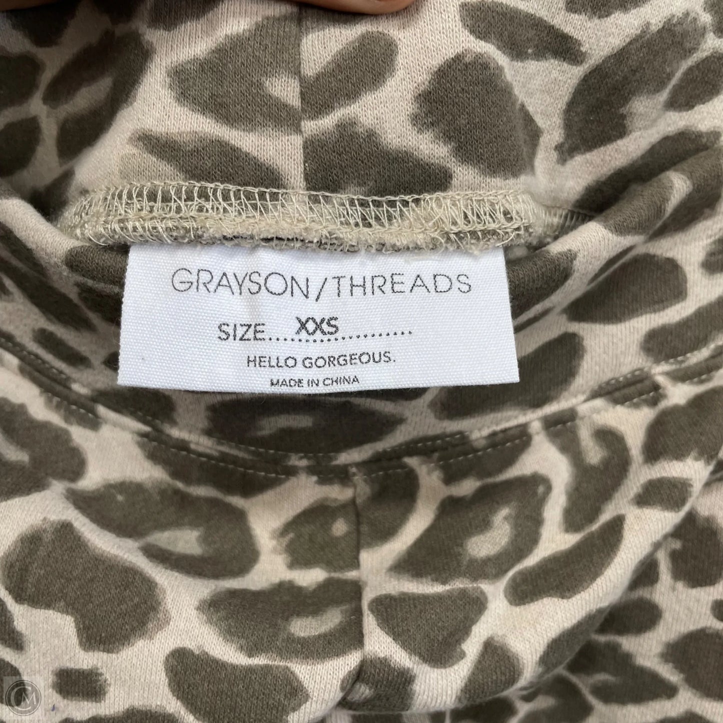 Pants Lounge By Grayson In Leopard Print, Size: Xxs
