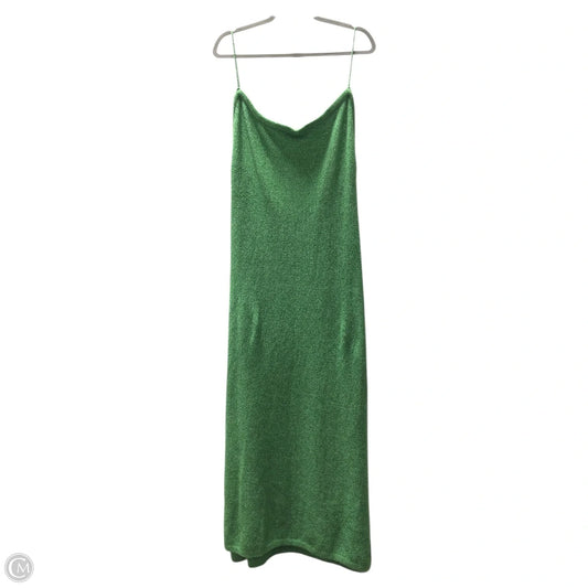 Dress Casual Midi By Showpo In Green, Size: 14