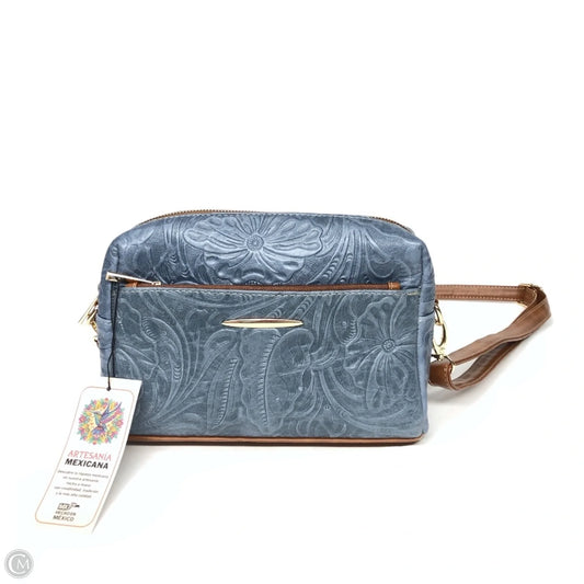 Crossbody Leather By Clothes Mentor, Size: Small