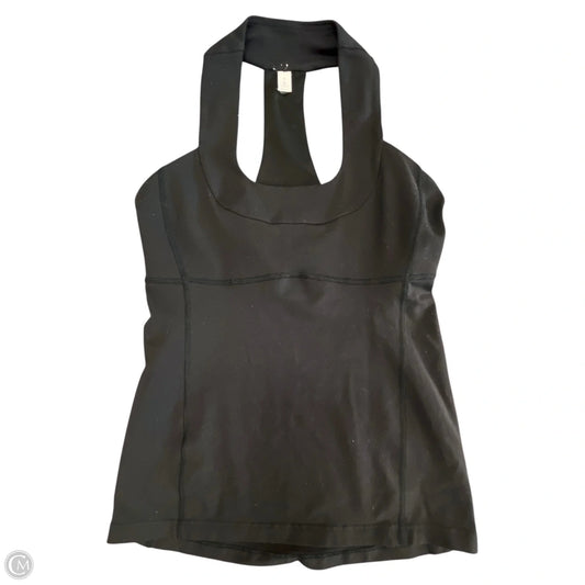 Athletic Tank Top By Lululemon In Black, Size: 8