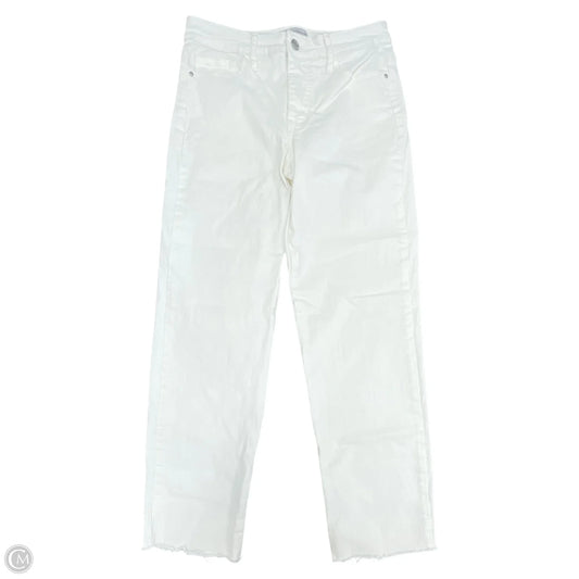 Jeans Cropped By Social Standard By Sanctuary In White, Size: 4