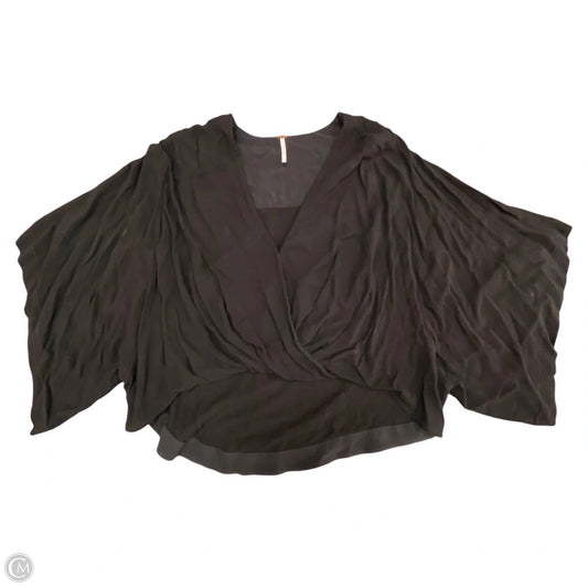 Top Short Sleeve By Free People In Black, Size: Xs