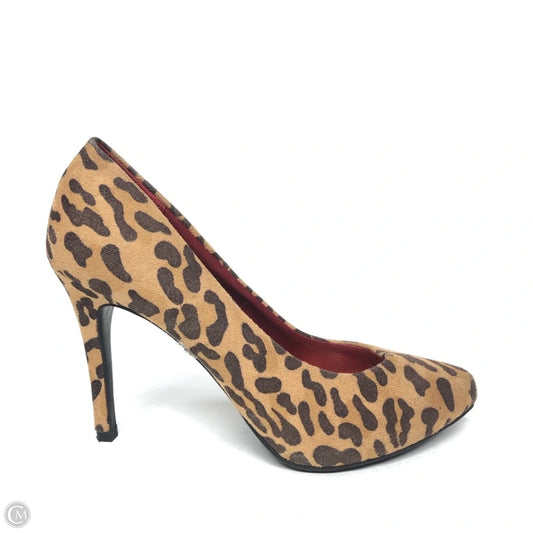 Shoes Heels Platform By Christian Siriano For Payless In Leopard Print, Size: 6.5