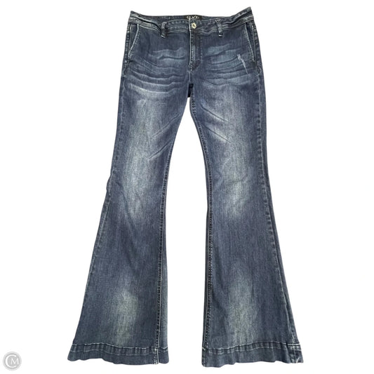 Jeans Boot Cut By Grace In Blue, Size: 14