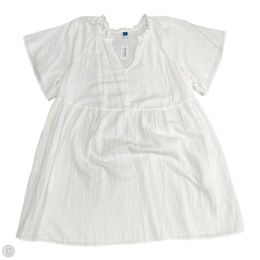 Dress Casual Short By Old Navy In White, Size: 2x