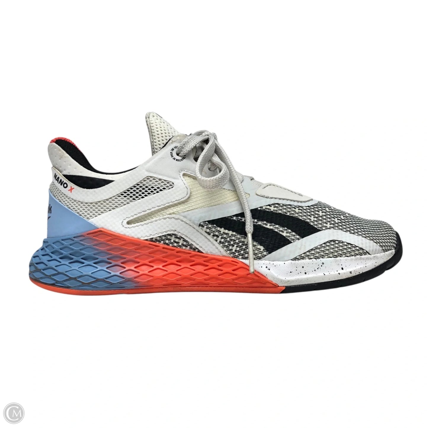 Shoes Athletic By Reebok In Blue & Orange, Size: 6