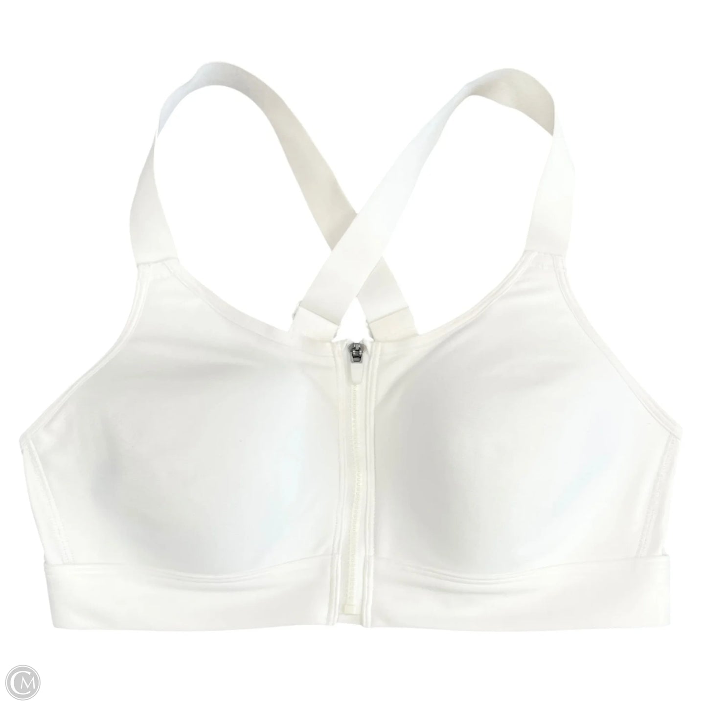 Athletic Bra By Under Armour In White, Size: M