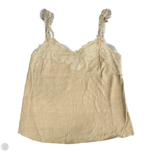 Top Sleeveless By Sam Edelman In Brown, Size: M