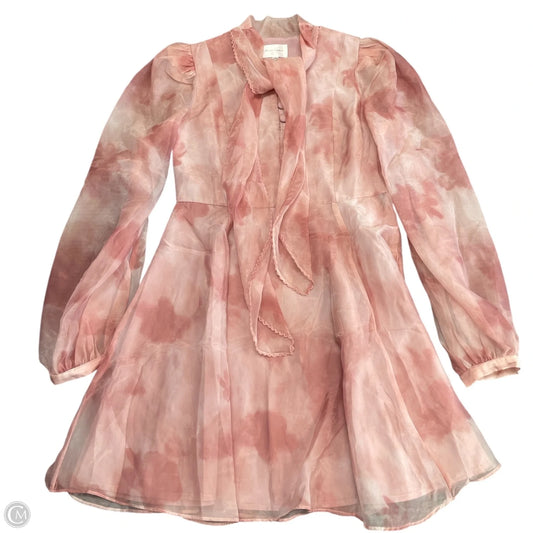 Dress Casual Short By Line & Dot In Pink, Size: S