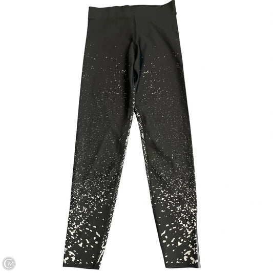 Athletic Leggings By Cmc In Black & White, Size: M