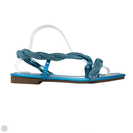 Sandals Flats By Cape Robbin In Blue, Size: 10