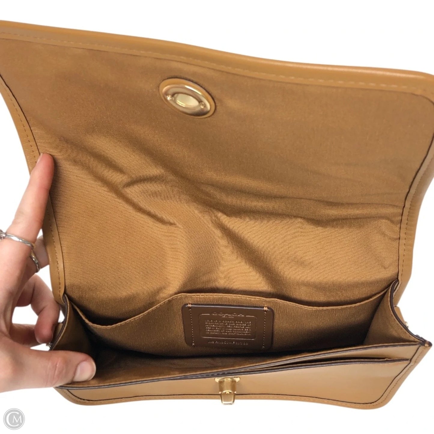 Crossbody Designer By Coach, Size: Small