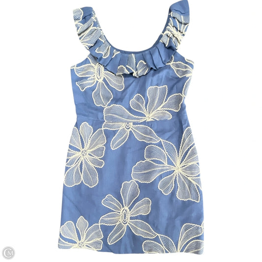 Dress Casual Short By Loft In Blue, Size: 2p