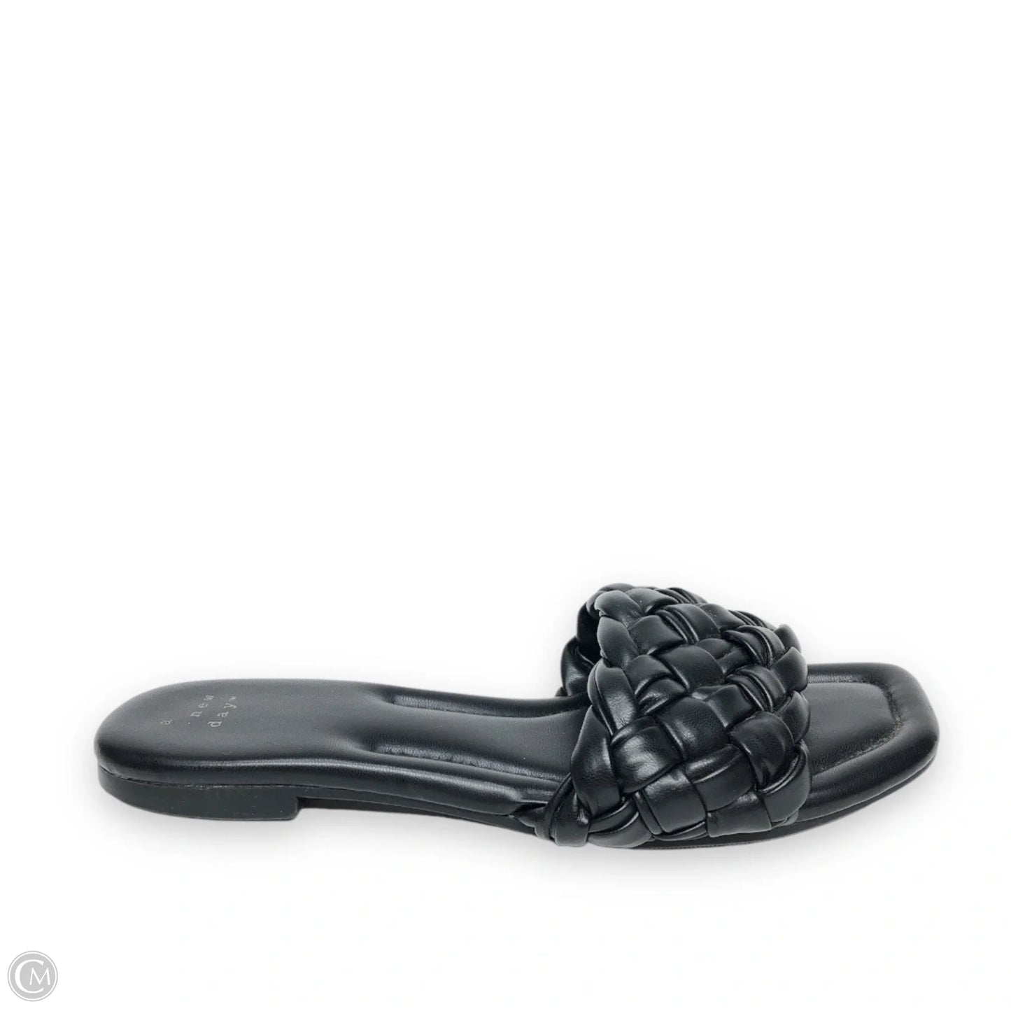 Sandals Flats By A New Day In Black, Size: 8.5
