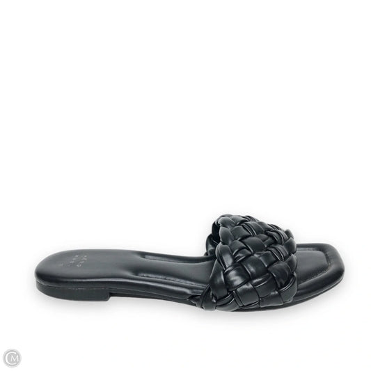 Sandals Flats By A New Day In Black, Size: 8.5