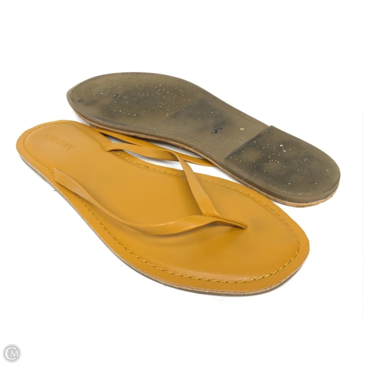 Sandals Flip Flops By Old Navy In Yellow, Size: 9