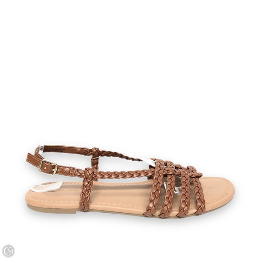 Sandals Flats By Old Navy In Brown, Size: 7.5