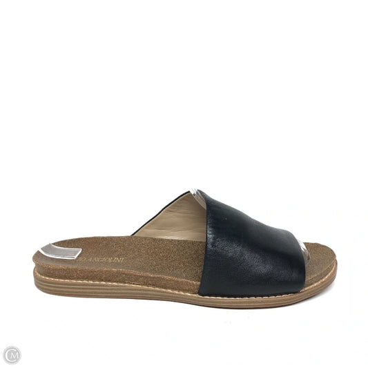 Sandals Flats By Enzo Angiolini In Black, Size: 8.5