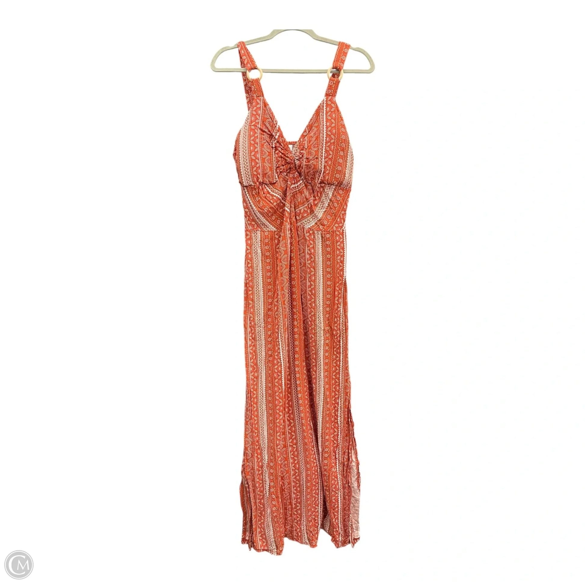 no boundaries maxi dress Dress Casual Maxi By No Boundaries In Orange, Size: Xl – Clothes Mentor Arlington TX #293
