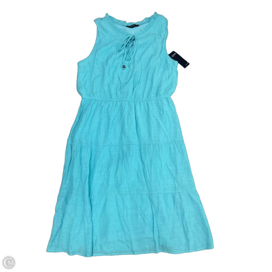 Dress Casual Midi By Naif In Blue, Size: Xl