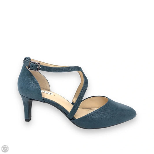 Shoes Heels Kitten By Alex Marie In Blue, Size: 6