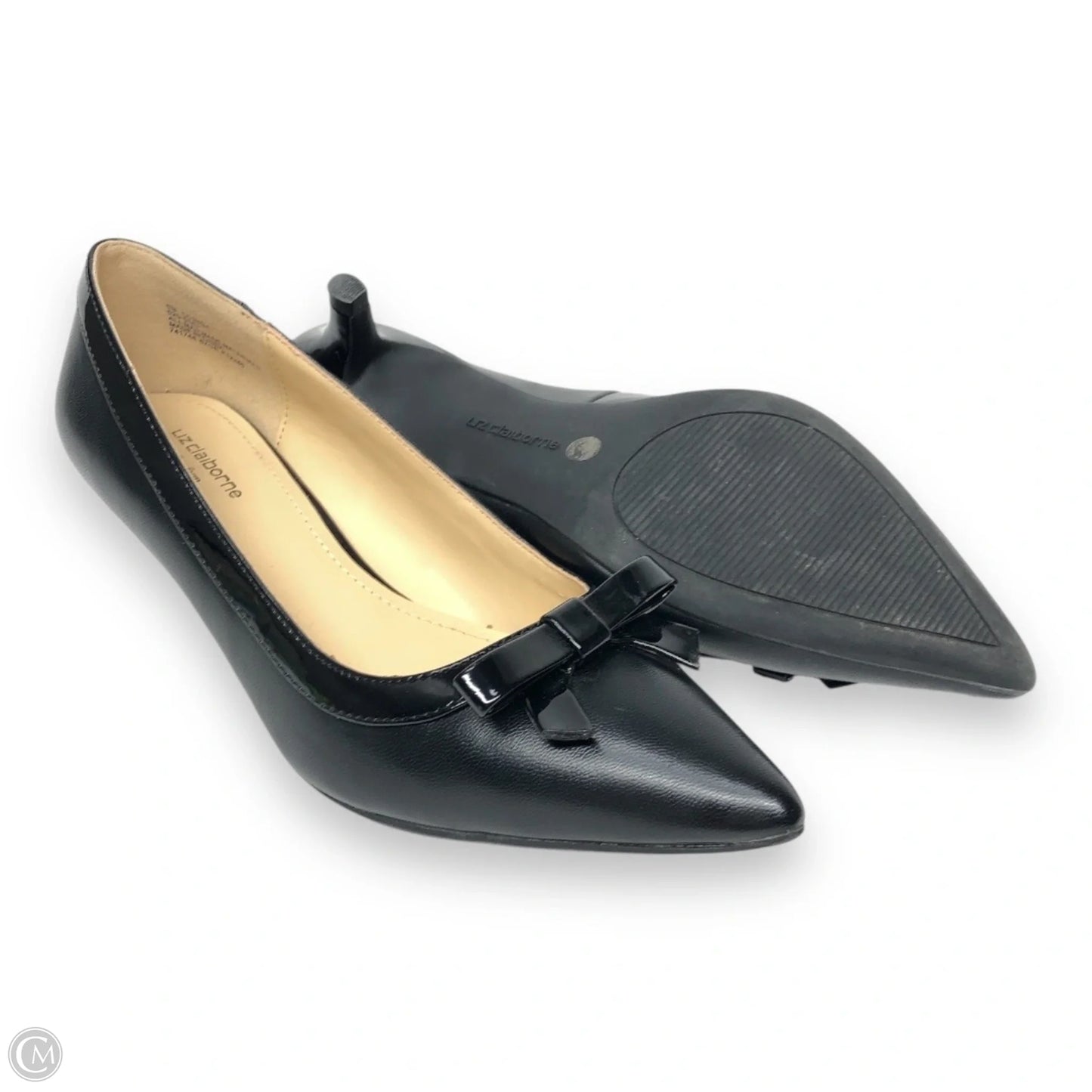 Shoes Heels Kitten By Liz Claiborne In Black, Size: 6