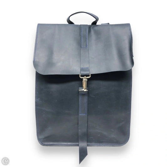 Backpack Leather By Clothes Mentor, Size: Medium