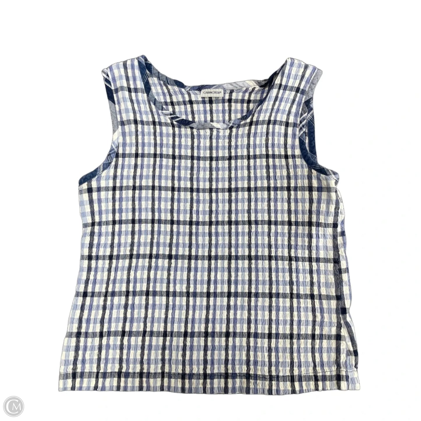 Top Sleeveless By Cabin Creek In Blue, Size: M