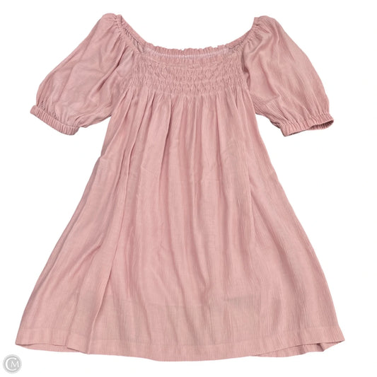 Dress Casual Short By Easel In Pink, Size: L