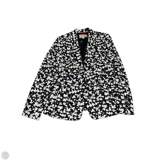 Blazer By Banana Republic In Black & White, Size: 14
