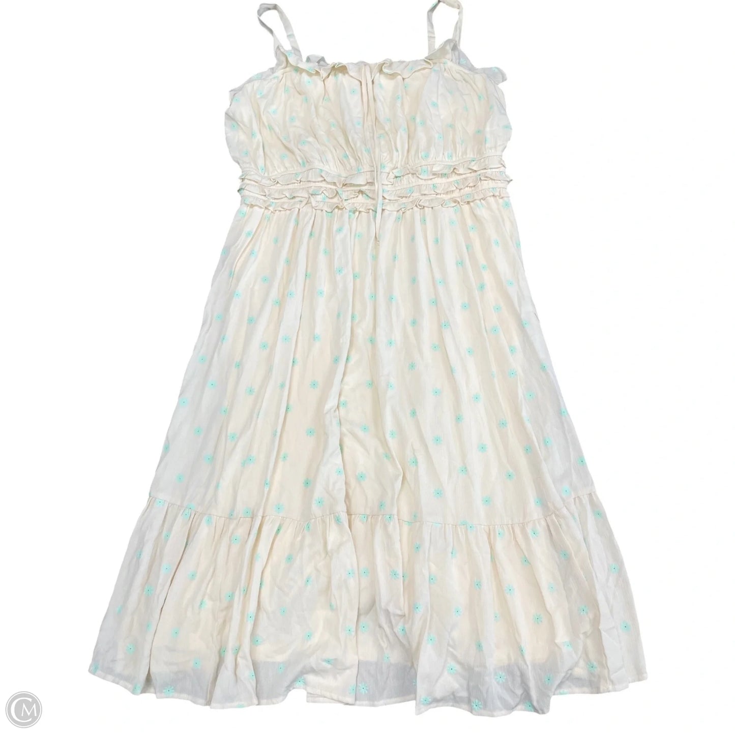 Dress Casual Midi By Torrid In Cream, Size: 2x
