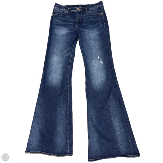 Jeans Flared By Express In Blue, Size: 8l