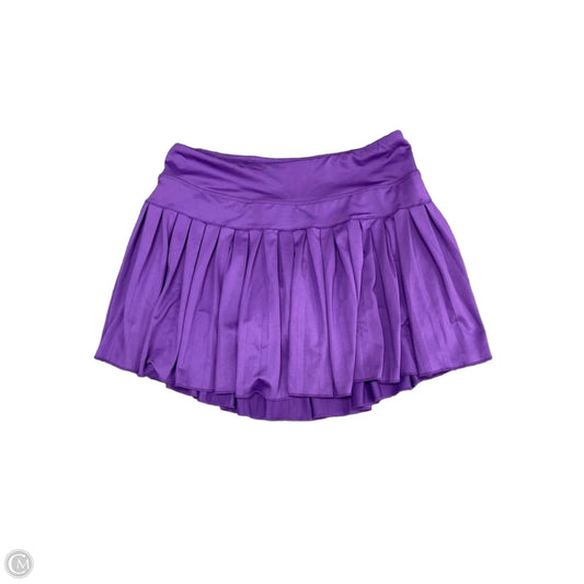 Athletic Skort By Gb In Purple, Size: M