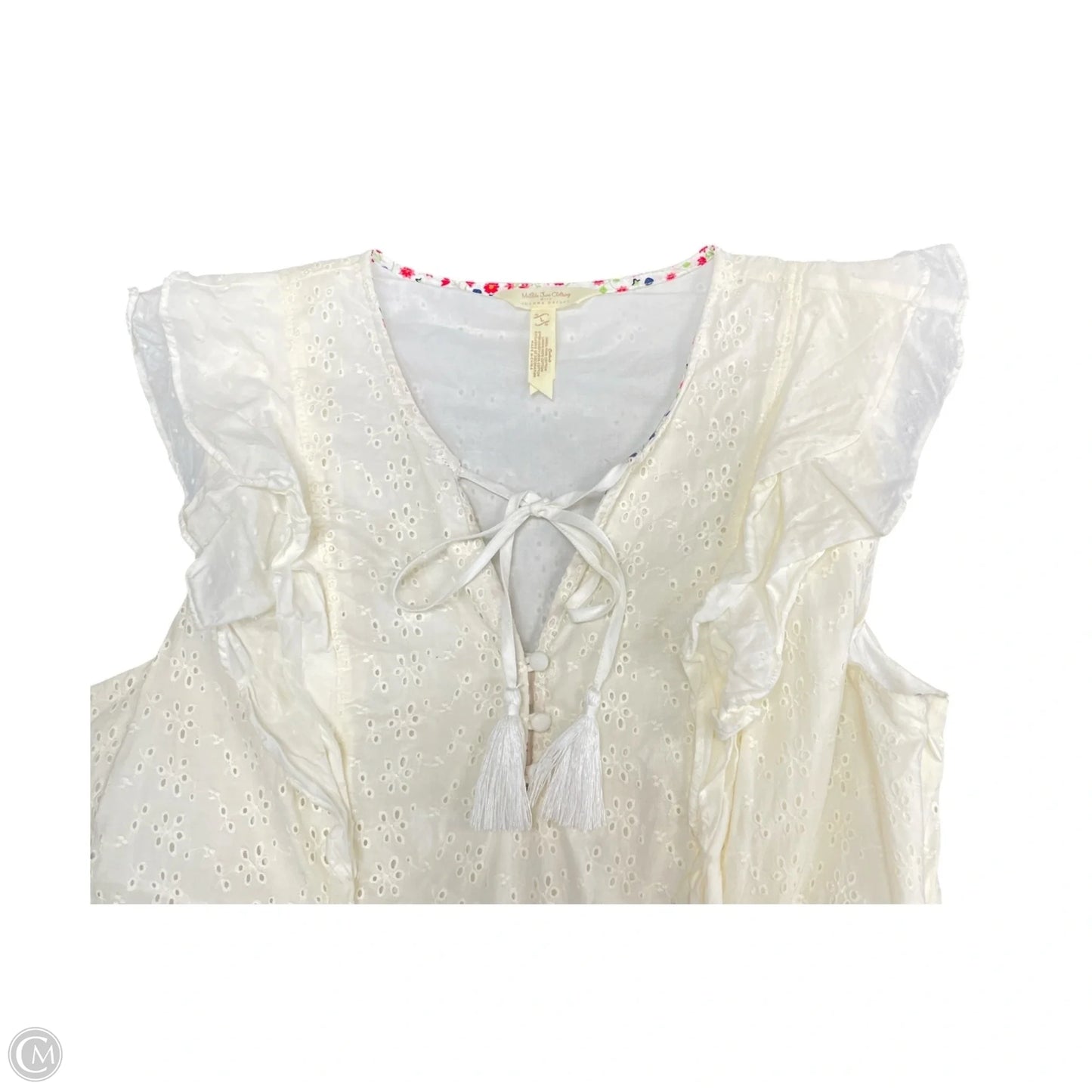 Dress Casual Maxi By Matilda Jane In Cream, Size: L