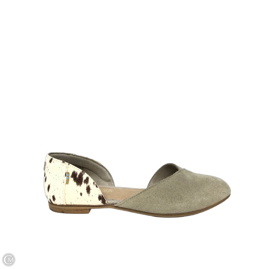 Shoes Flats By Toms In Beige, Size: 8.5