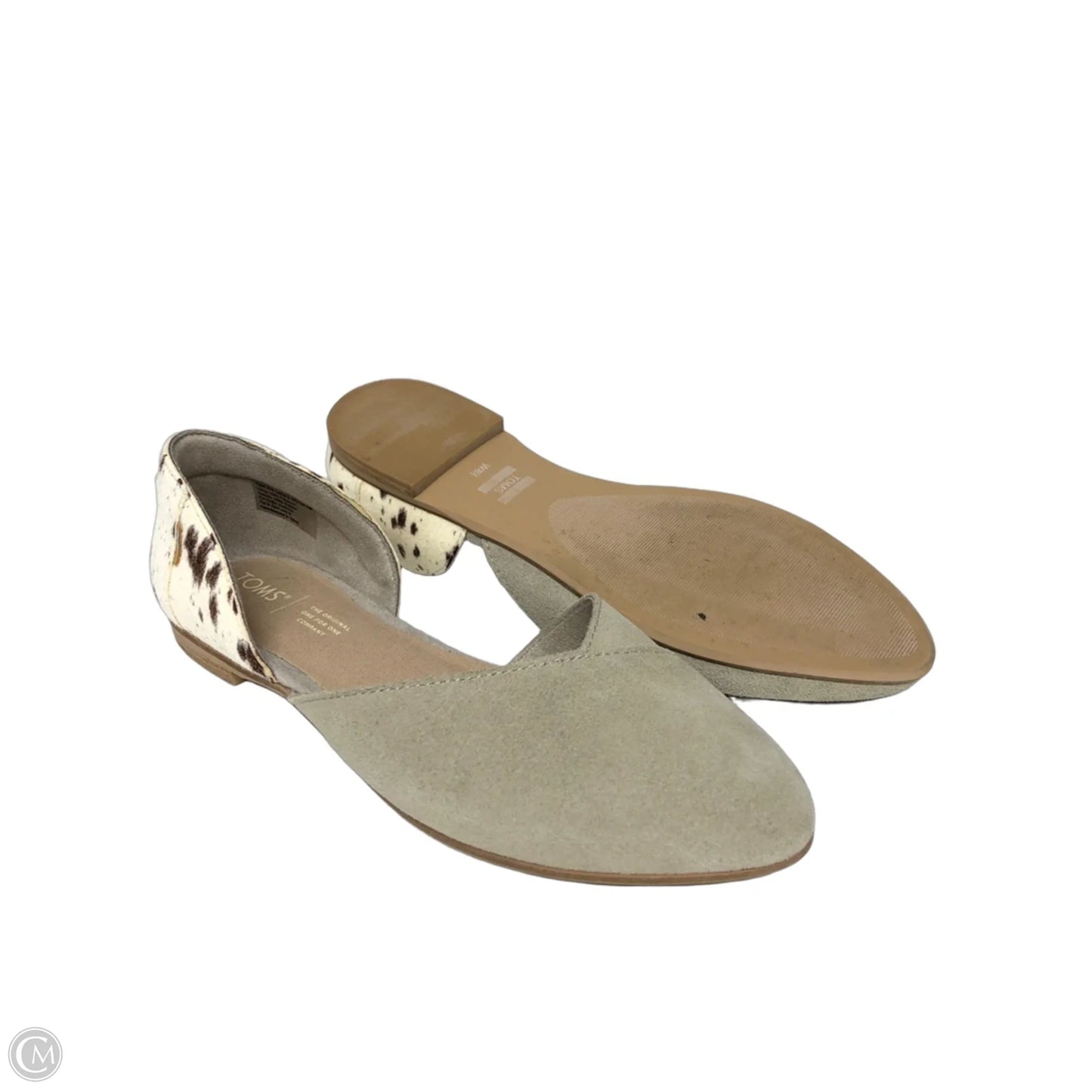 Shoes Flats By Toms In Beige, Size: 8.5