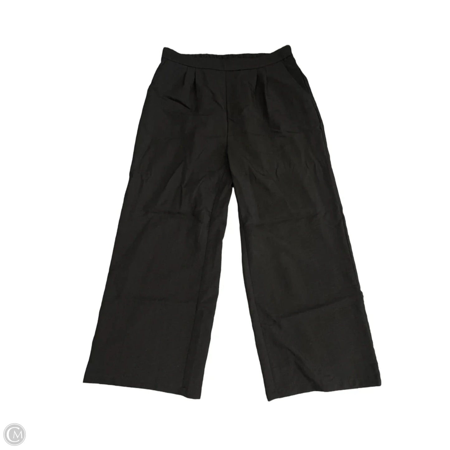 Pants Wide Leg By Clothes Mentor In Black, Size: L